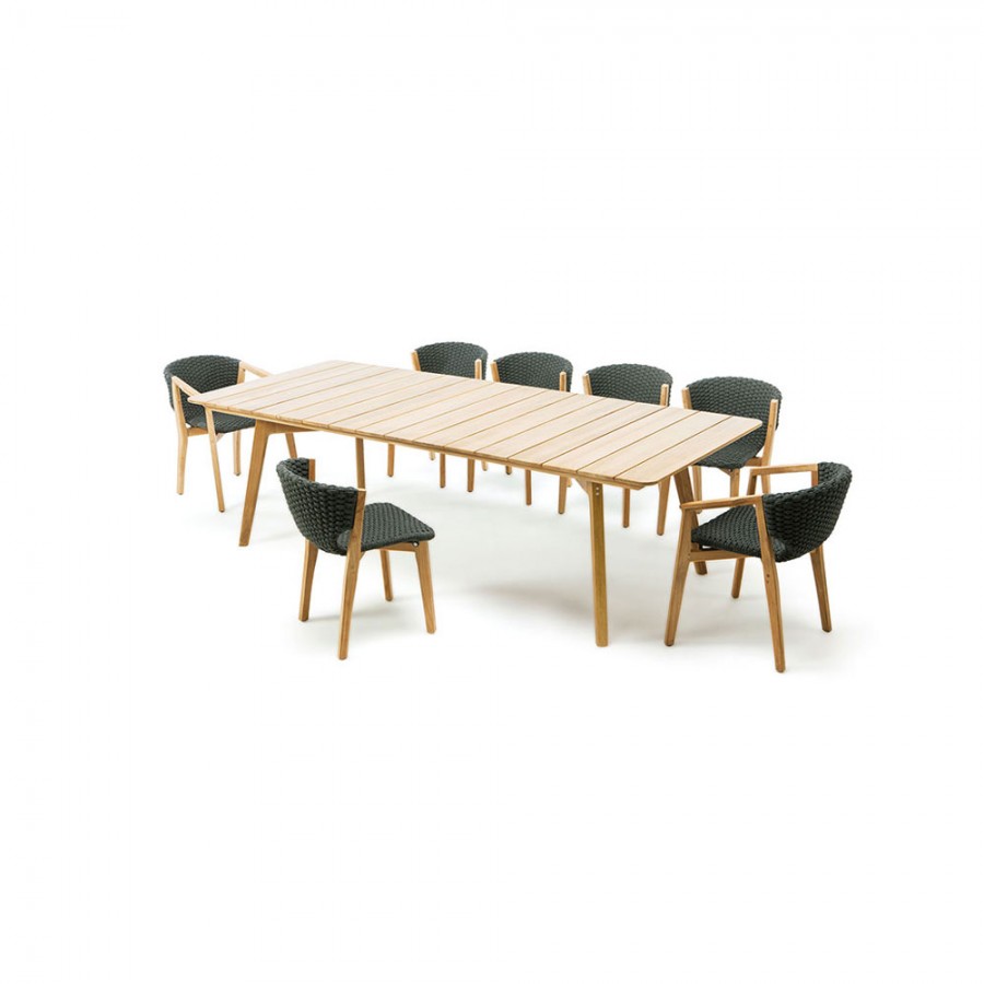 Masa Ethimo pentru dining din colectia Knit XL, dreptunghiulara